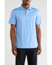 Bugatchi - Short Sleeve Knit Polo - Lyst