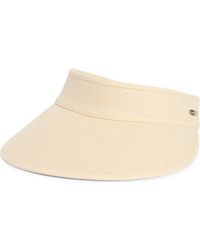 Calvin Klein - Straw Visor - Lyst