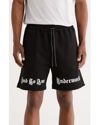 RTA - Clyde Pull-On Cotton Shorts - Lyst