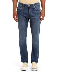 Mavi - Jake Slim Straight Leg Jeans - Lyst