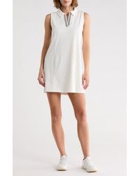 Marika - Callan Sleeveless Polo Minidress - Lyst