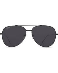 DIFF - Scarlett Oversized Aviator Sunglasses - Lyst
