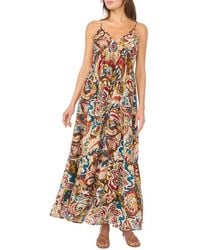 Halogen® - Sleeveless Tiered Maxi Dress - Lyst