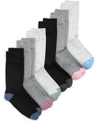 Ted Baker - Assorted 6-Pack Crew Socks - Lyst