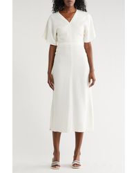 BOSS - Dawinga Dolman Sleeve Maxi Dress - Lyst