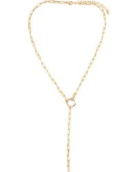 Panacea - Square Accent Link Y-Necklace - Lyst