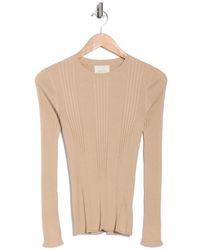 Twp - First Base Long Sleeve Knit Top - Lyst