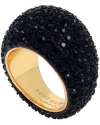 Kurt Geiger - Pavé Crystal Dome Cocktail Ring - Lyst