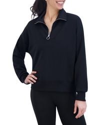 SAGE Collective - Scuba Half Zip Pullover Sweater - Lyst