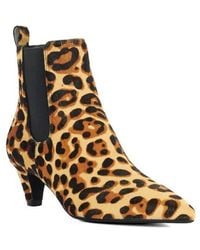 Dune - Obvious Genuine Calf Hair Pointed Toe Chelsea Boot - Lyst