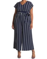 cascading tie jumpsuit eliza j