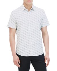 DKNY - Simon Short Sleeve Button-up Shirt - Lyst