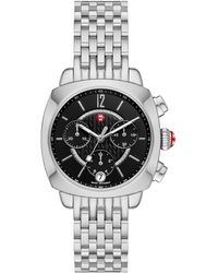 Michele - Ascalon Diamond Bracelet Watch - Lyst