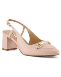 Dune - Cassie Block Heel Slingback Pump - Lyst