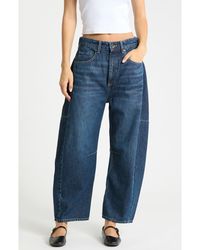 Rag & Bone - Chase High Rise Crop Barrel Leg Jeans - Lyst