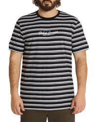 Johnny Bigg - Global Variegated Stripe Longline T-shirt - Lyst