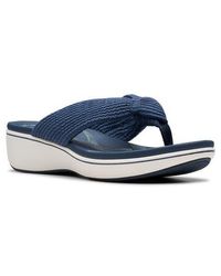Clarks - Breezerae Erin Wedge Sandal - Lyst