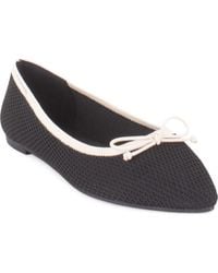 Tahari - Bogota Pointed Toe Flat - Lyst