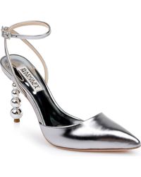 Badgley Mischka - Indie Ii Ankle Strap Pointed Toe Pump - Lyst
