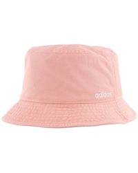 adidas pink bucket hat