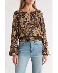 DR2 by Daniel Rainn - Tie Front Long Sleeve Top - Lyst