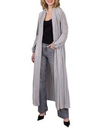 Saachi - Pleated Shimmer Duster - Lyst