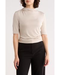 DKNY - Elbow Sleeve Knit Top - Lyst