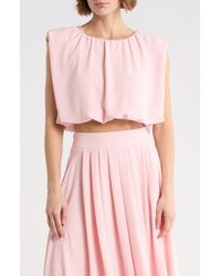 Blu Pepper - Bubble Hem Top - Lyst