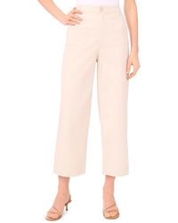 Halogen® - Patch Pocket Crop Twill Pants - Lyst