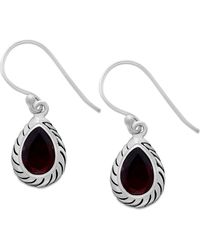 Samuel B. - Pear Cut Drop Earrings - Lyst