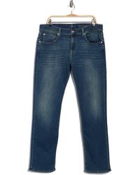 7 For All Mankind - Squiggle Stretch Straight Leg Jeans - Lyst