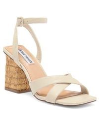 Steve Madden - Renley Block Heel Ankle Strap Sandal - Lyst