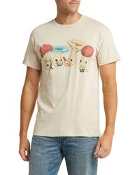 Altru - Fungi Cotton Graphic T-shirt - Lyst