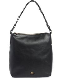 Sam Edelman - Bay Chain Link Pebbled Leather Hobo Bag - Lyst