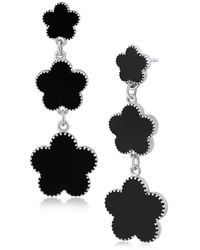 Jardin - Cascading Triple-Tier Clover Earrings - Lyst