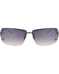 BCBGMAXAZRIA - 66mm Y2k Rimless Rectangle Sunglasses - Lyst