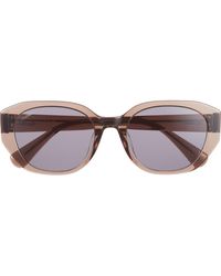 Max Mara - 54Mm Round Sunglasses - Lyst