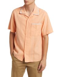 NN07 - Julio 5915 Short Sleeve Button-up Camp Shirt - Lyst