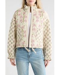 Blank NYC - Bloom Bash Quilted Bomber Jacket - Lyst
