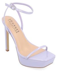 Journee Collection - Telilah Strappy Platform Sandal - Lyst