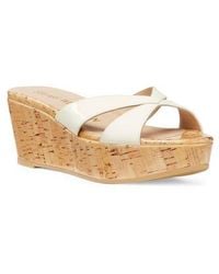 Stuart Weitzman - Carmen Wedge Sandal - Lyst