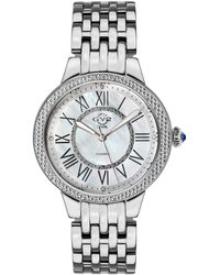 Gv2 - Astor Ii Mother-of-pearl Diamond Bracelet Strap Watch - Lyst