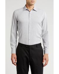 Tom Baine - Textured Performance Button-Up Shirt - Lyst