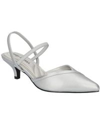 Easy Street - Slingback Kitten Heel Pumps - Lyst