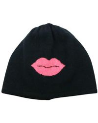 Portolano - Kiss Reversible Wool Blend Beanie - Lyst