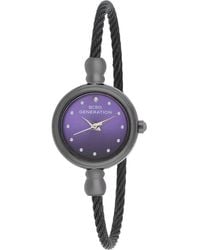 BCBGMAXAZRIA - Sienna Cable Bangle Watch - Lyst