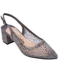 Lady Couture - Demin Slingback Pump - Lyst