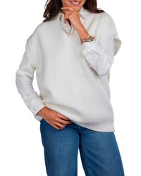 Saachi - Cotton Sweater Vest - Lyst