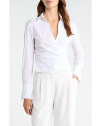 Twp - All Wrapped Up Cotton Blend Shirt - Lyst