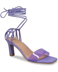 In Touch Footwear - Vance Ankle Wrap Sandal - Lyst